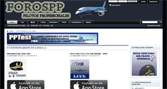 Desktop Screenshot of forospp.com
